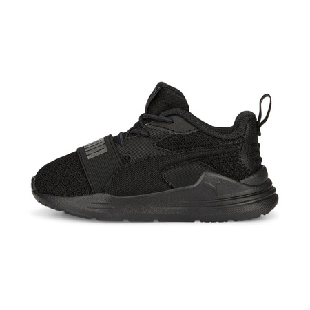 Wyprzedaż - Buty sportowe dziecięce Puma Wired Run Pure tenisówki na lato czarne (390849-01)