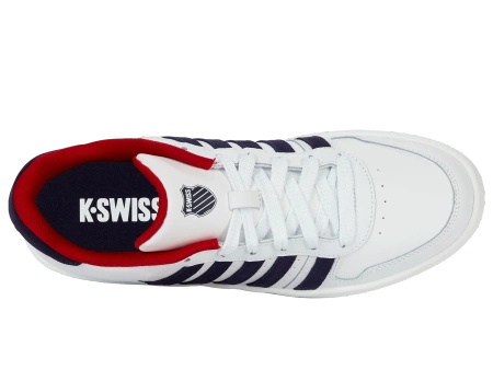 Męskie sneakersy K-Swiss COURT PALISADES PEACOAT/WHITE/WHITE-M (06931-411-M)