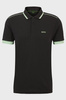 Koszulka Polo męska BOSS Paddy 1 Charcoal regular fit czarna (50512995-016)