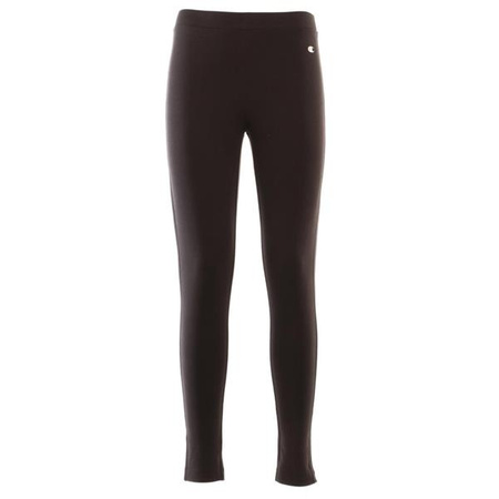 Legginsy damskie Champion Legacy LEGGINGS długie z małym logo czarne (114900KK001)