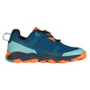 Buty hikingowe dziecięce dla chłopca/dziewczynki Trollkids Kids Sandefjord Hiker XT dusky turquoise/dark navy/glow orange (664-198)