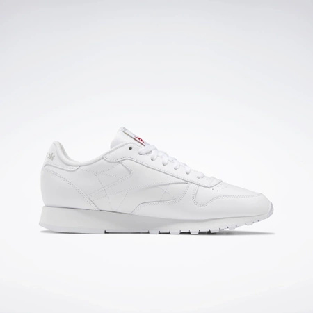 Buty sportowe męskie Reebok Classic Leather snekaersy niskie skórzane białe (100008492)