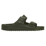 Klapki damskie zielone Birkenstock Arizona Eva Khaki narrow wąskie (1019152)