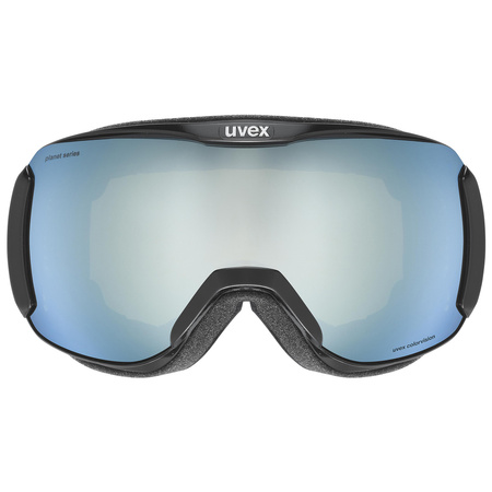 Gogle narciarskie damskie/męskie Uvex Downhill 2100 CV snowboardowe sportowe czarne (55/0/398/2030)