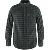 Koszula z długim rękawem męska Fjällräven Övik Flannel Shirt M Dark Grey (F82979-030)