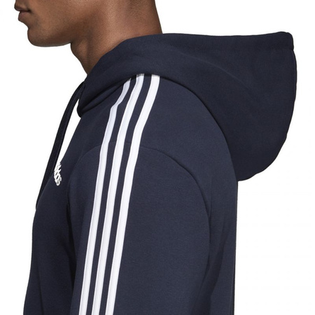 Bluza adidas Essentials 3 Stripes Pullover French Terry czarna M (DU0499)