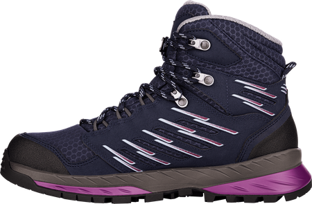 Buty trekkingowe damskie Lowa Trek Evo GTX MID Ws Gore-Tex navy/beere oddychająca membrana czarne (220743 6951)