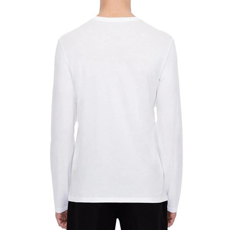 Wyprzedaż - Koszulka z długim rękawem męska Armani Exchange longsleeve biały (8NZM99-ZJA5Z-1100)