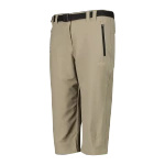 Wyprzedaż - Spodnie trekkingowe damskie CMP Woman Capri trzy czwarte bezowe (3T51246/P753)