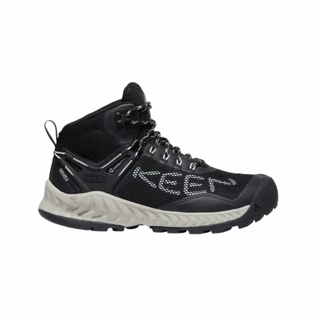 Wyprzedaż - Buty trekkingowe męskie Keen NXIS EVO MID WP outdoorowe wodoodporne czarne (KE-1025911)