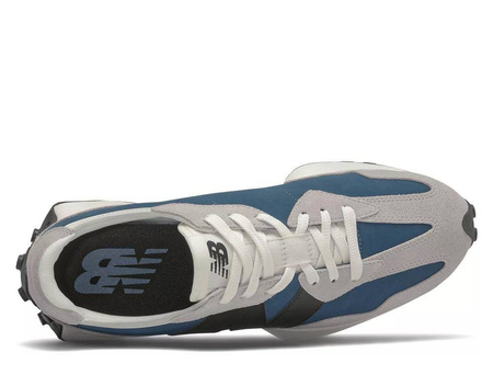 Sneakersy męskie/damskie niebieskie New Balance 327 (MS327LU1)
