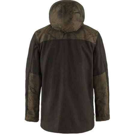 Wyprzedaż - Kurtka softshellowa męska Fjällräven Värmland Wool Jacket M outdoorowa zielona (F86903-633-636)