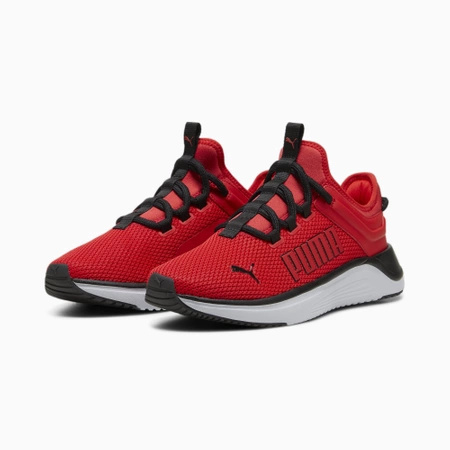 Wyprzedaż - Buty sportowe do biegania męskie Puma Softride Astro Slip-On sneakersy czerwone (378799-07)