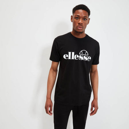 Wyprzedaż - Koszulka sportowa męska Ellesse Fuenti t-shirt na lato czarny (SHP16469-011)