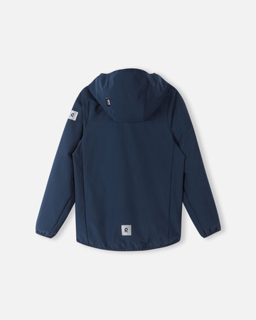 Wyprzedaż - Kurtka przejściowa dla dziewczynki/chłopca Reima Jacket Turvaisa Navy anti-bite granatowa (5100193A-6980)