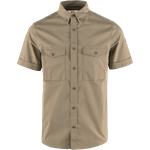 Koszula z długim rękawem męska Fjällräven Övik Air Stretch SS Shirt M Suede Brown (F12600213-244)