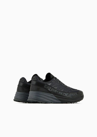 Wyprzedaż - Buty do biegania męskie EA7 Emporio Armani Crusher Distance Trail sportowe szare (X8X129-XK307-S336)