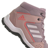 Wyprzedaż - Buty trekkingowe dziecięce adidas Terrex HyperHiker K wysokie z elementami odblaskowymi różowe (GZ9214)