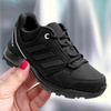 Buty trekkingowe dziecięce Adidas Terrex Hyperhiker Low buty sportowe czarne (HQ5823)