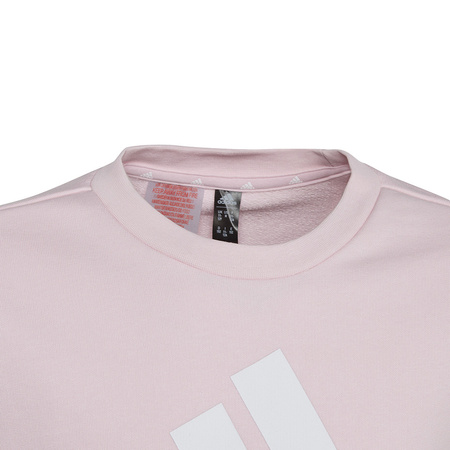 Bluza dla dzieci adidas Essentials Big Logo Sweatshirt różowa (IC6119)