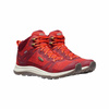 Wyprzedaż - Buty trekkingowe damskie Keen Terradora II Mid WP trekkingowe wodoodporne czerwone (KE-1025435)