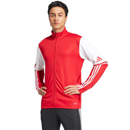 Bluza męska adidas Squadra 25 Training czerwono-biała (JD2979)