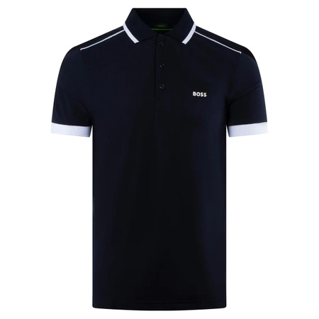 Koszulka Polo męska BOSS Paddy 1 BLU regular fit granatowa (50512995-402)