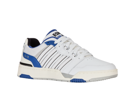 Męskie sneakersy K-Swiss SI-18 RIVAL WHITE/BLUE QUARTZ/BLACK-M (08531-125-M)