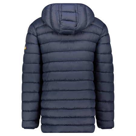 Kurtka męska Geographical Norway AMIGOBADGE LONG HOOD DB NAVY MEN 233 NAVY (WY8852H/GN-MARINE)