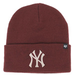 Czapka unisex 47 Brand MBL NEW YORK YANKEES czerwona (B-HYMKM17ACE-KM)