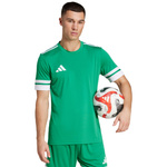 Koszulka męska adidas Squadra 25 zielono-biała (JN7485)