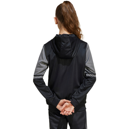 Bluza dla dzieci adidas Squadra 25 Hoodie czarno-szara (JD6087)