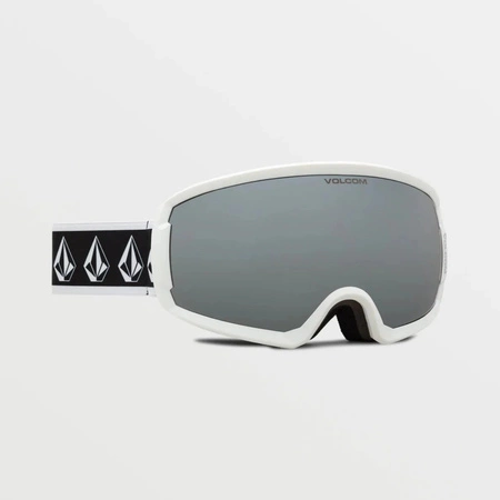 Gogle snowboardowe Volcom MIGRATIONS WHITE RERUN/SILVER CHROME (VG0022116)