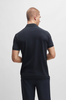 Wyprzedaż - Koszulka Polo męska BOSS Paule BLU koszulka slim fit granatowa (50512789-402)
