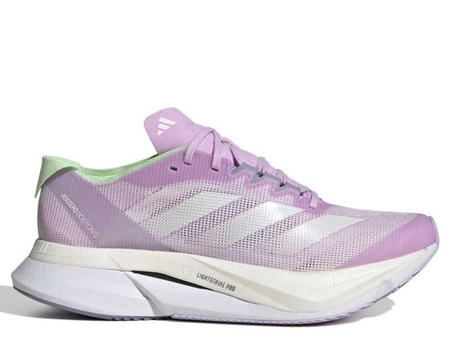 Buty do biegania damskie adidas Adizero Boston 12 W sportowe fioletowe (ID7248)