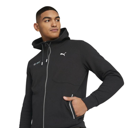 Bluza Puma MAPF1 HOODED SWEAT JKT Czarny (53846001)