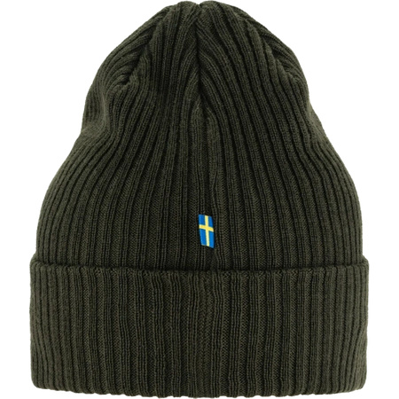 Czapka beanie Fjällräven Fjällräven Rib Hat Deep Forest (F13100184-662)