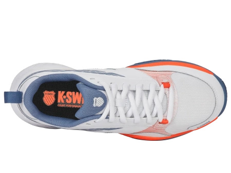 Męskie sneakersy K-Swiss SPEEDEX HB WHITE/INFINITY/SCARLET IBIS-M (09191-155-M)