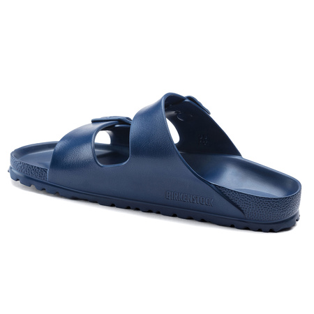 Klapki męskie Birkenstock Arizona Essentials EVA Regular Navy na szeroką stopę piankowe (1019051)