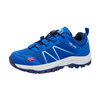 Buty hikingowe dziecięce dla chłopca/dziewczynki Trollkids Kids Sandefjord Hiker Low glow blue/white (253-168)