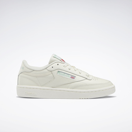 Wyprzedaż - Buty sportowe damskie Reebok Club C 85 Vintage stylowe sneakersy białe (100025378)