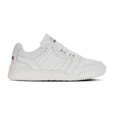 Wyprzedaż - Sneakersy męskie K-Swiss SI-18 Rival buty sportowe skórzane tenisówki białe (08531-101-M)
