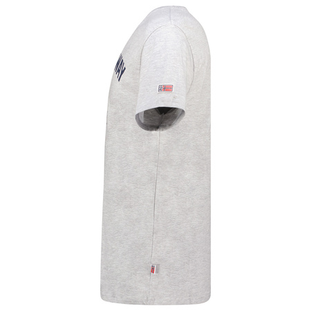 T-Shirt Geographical Norway JASSIER MEN 254 mieszana szarość męska (SY1361H/GN-Blended Grey)