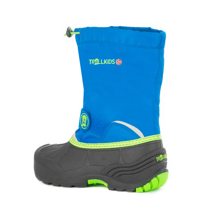 Buty zimowe dziecięca Trollkids Kids Telemark Winter Boot XT wodoodporne niebieskie (193-106)