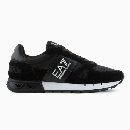 Sneakersy męskie EA7 Emporio Armani Legacy buty sportowe czarne (X8X151-XK354-A120)