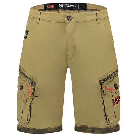 Bermudy Geographical Norway PARENTO MASTIC DB MEN 317 mastyks (jasnobeżowy) męska (SY1691H/GN-Mastic)
