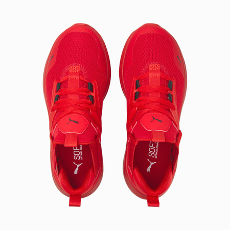 Buty sportowe młodzieżowe Puma Enzo 2 Refresh Jr chłopięce juniorskie sneakersy czerwone (385677-01)
