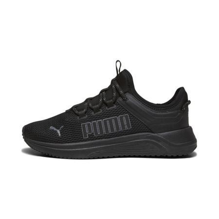 Wyprzedaż - Buty sportowe męskie Puma Softride Astro Slip Black Cool Dark oddychające czarne (378799-01)