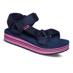Wyprzedaż - Sandały na lato damskie Lee Cooper buty sportowe fioletowe (LCW-24-05-2754LA)