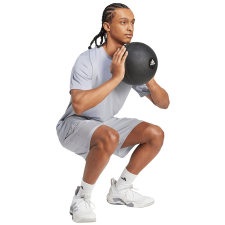 Spodenki męskie adidas Train Essentials Woven Training szare (JX2716)